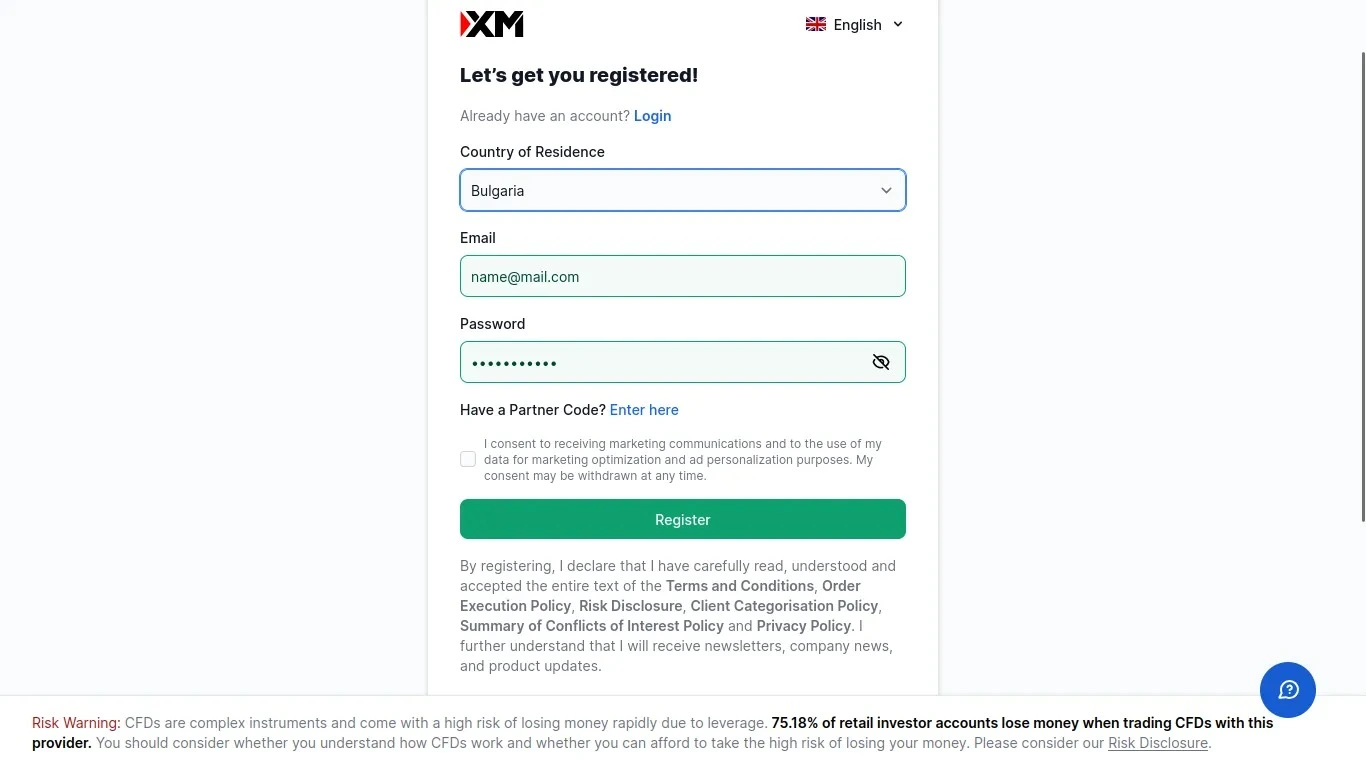 Select your country of residence